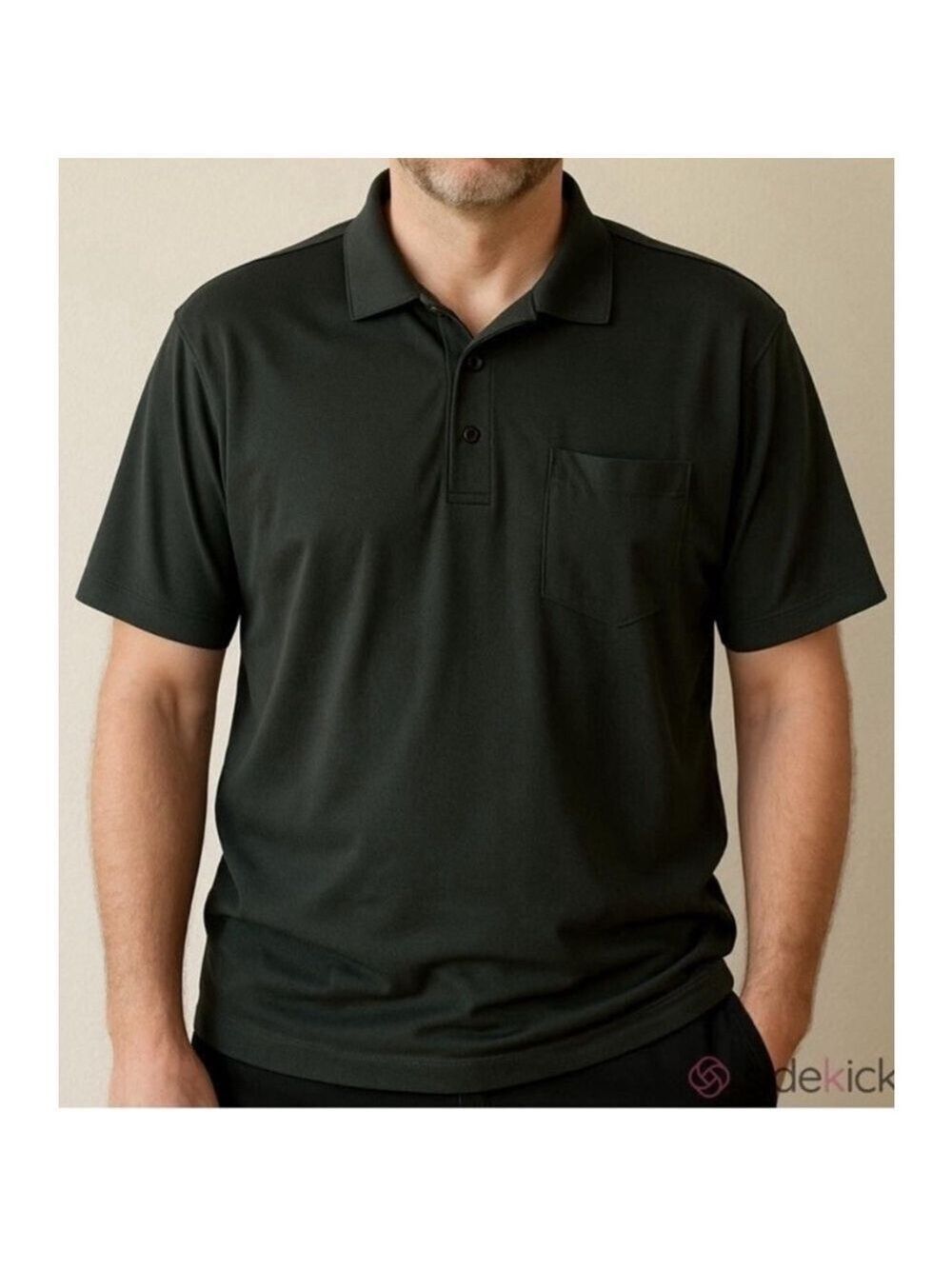 PAUL SMITH London men’s golf shirt polo shirt short sleeves collared grey sz XXL